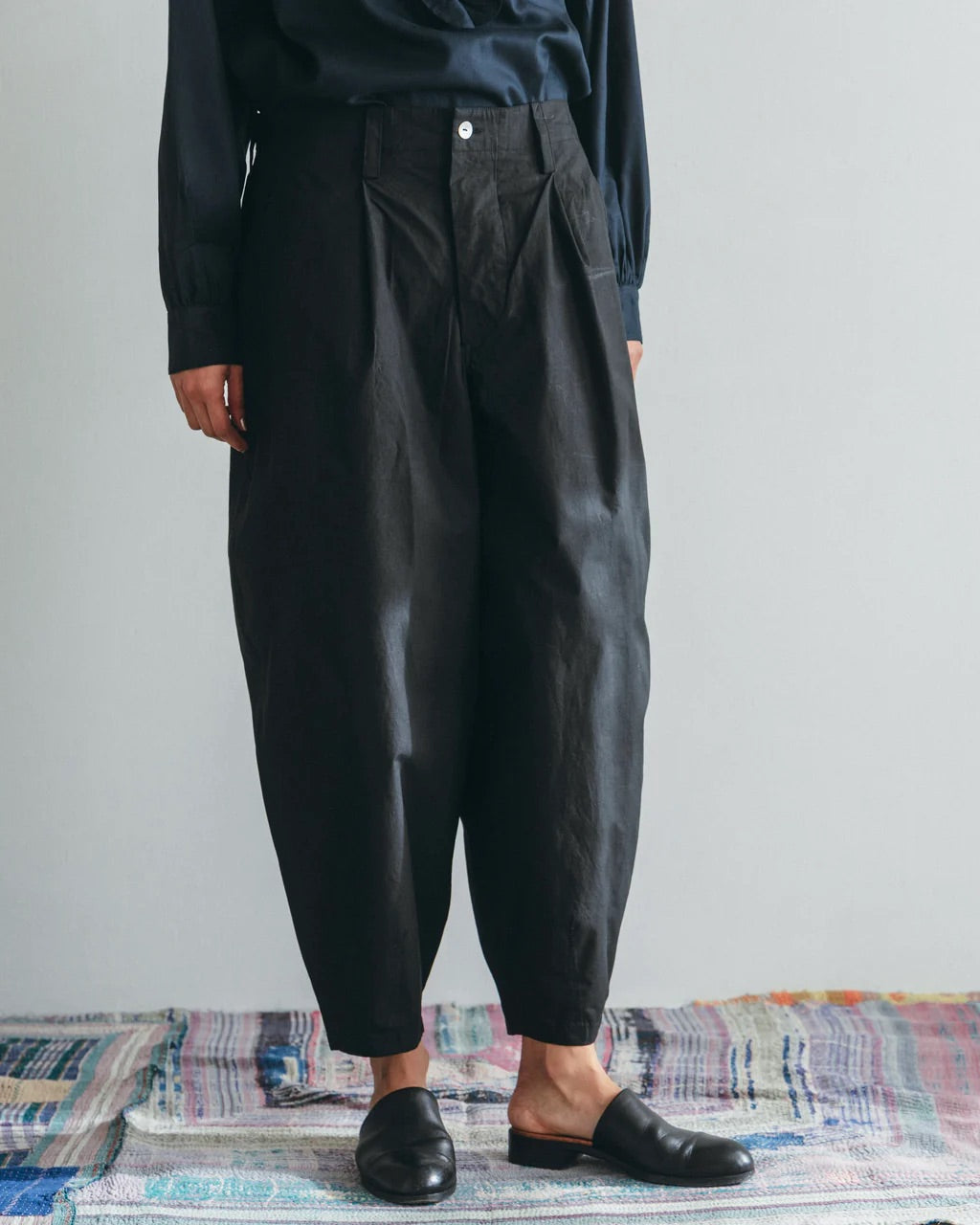 Balloon Poplin Black