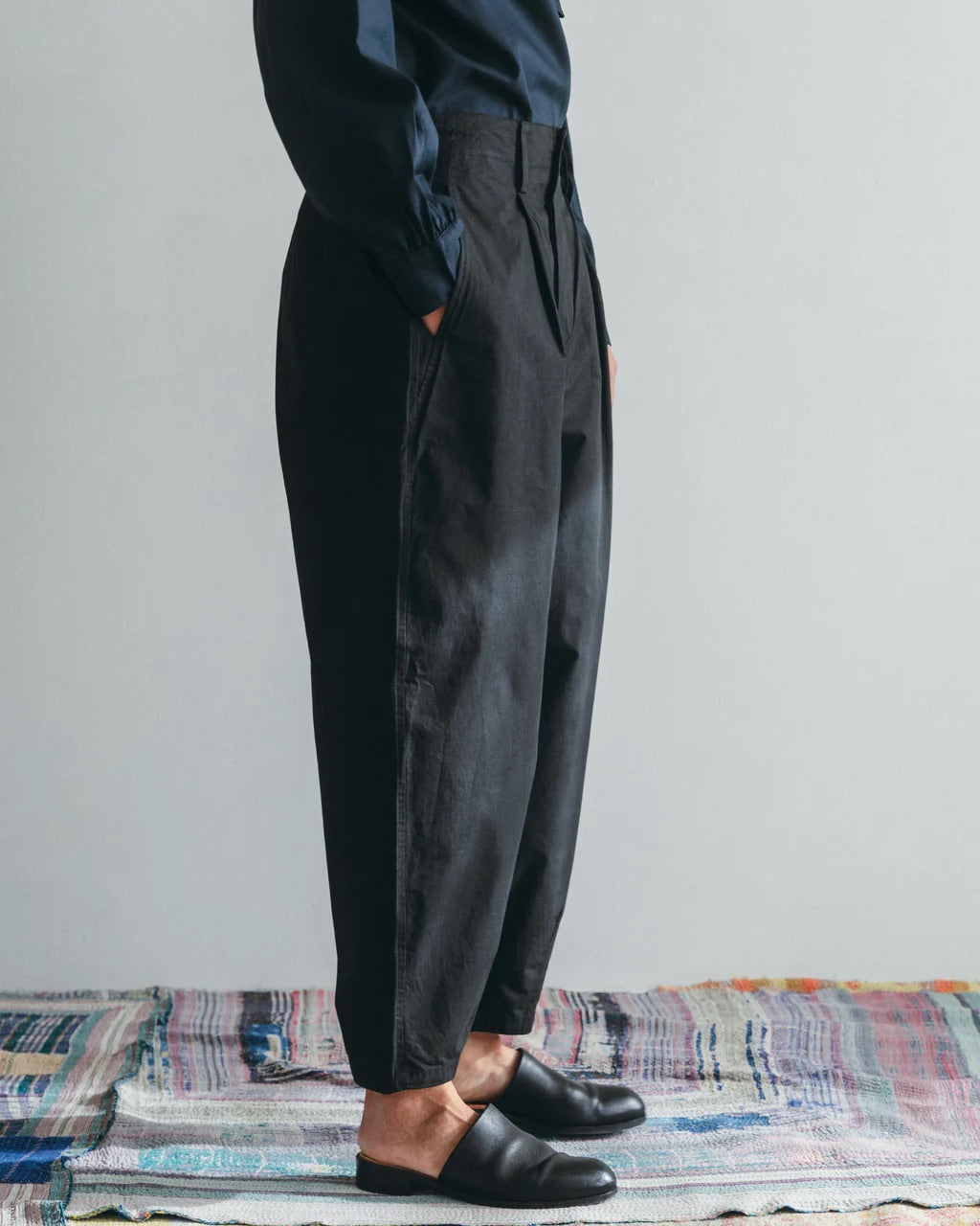 Balloon Poplin Black