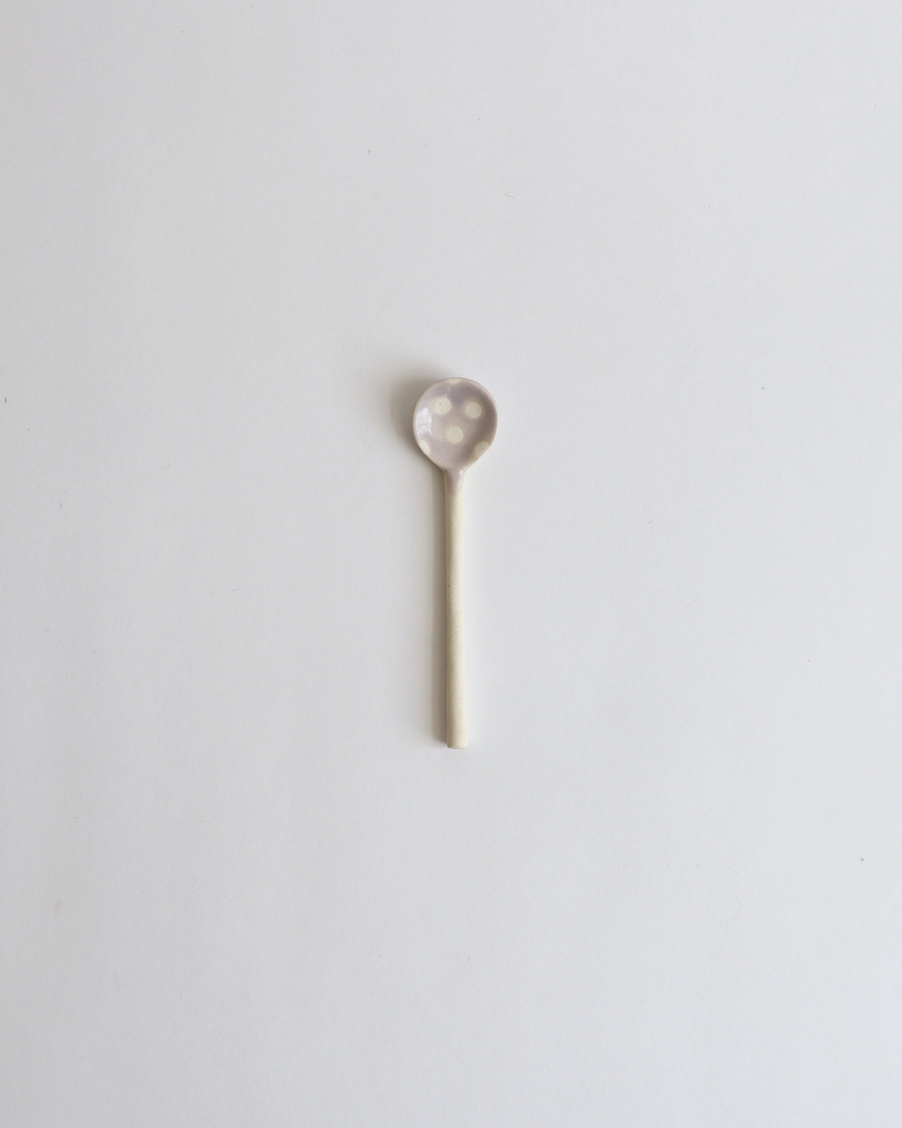 Polka Dot Ceramic Spoon