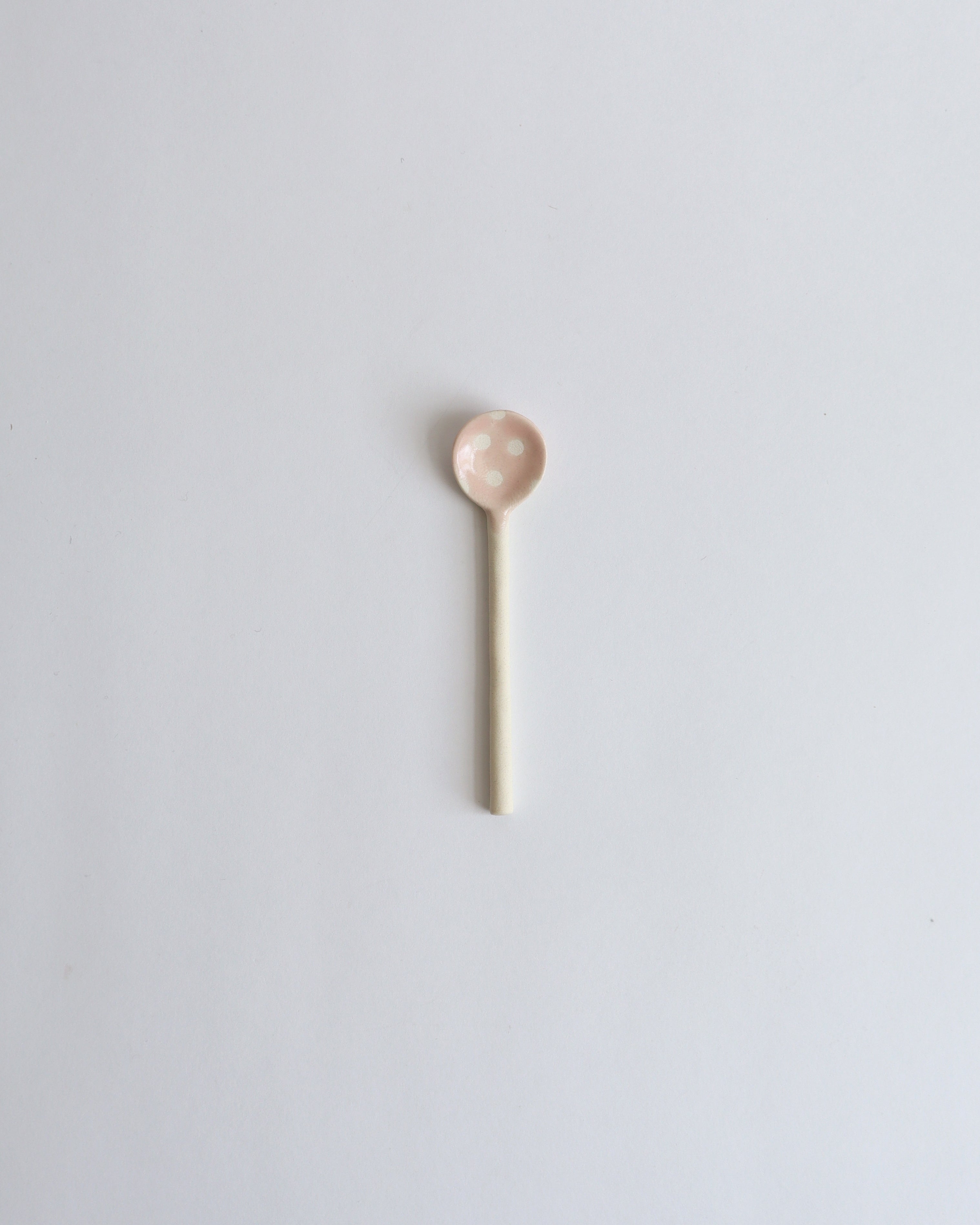 Polka Dot Ceramic Spoon