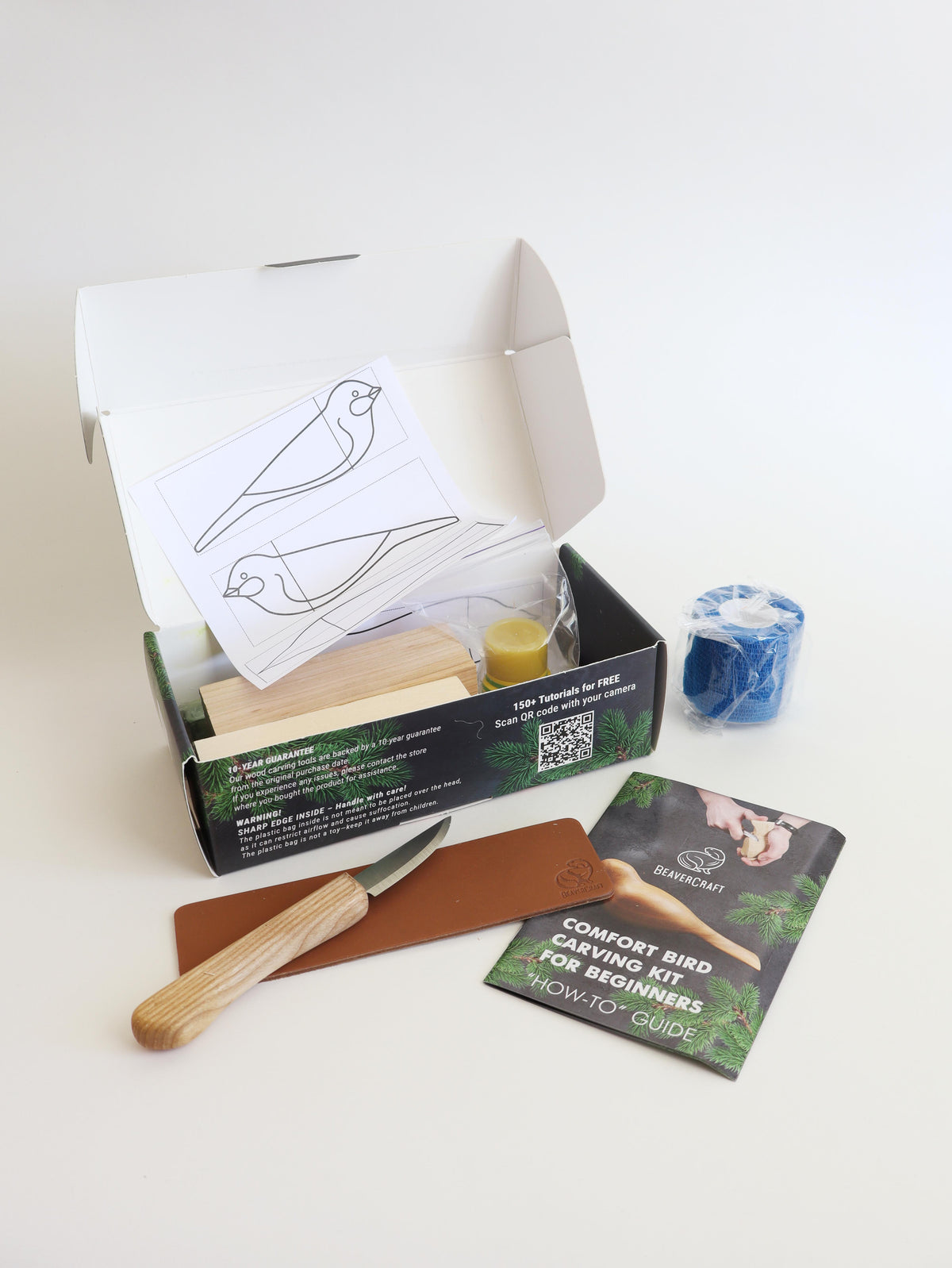 Comfort Bird Carving Whittling Starter Kit