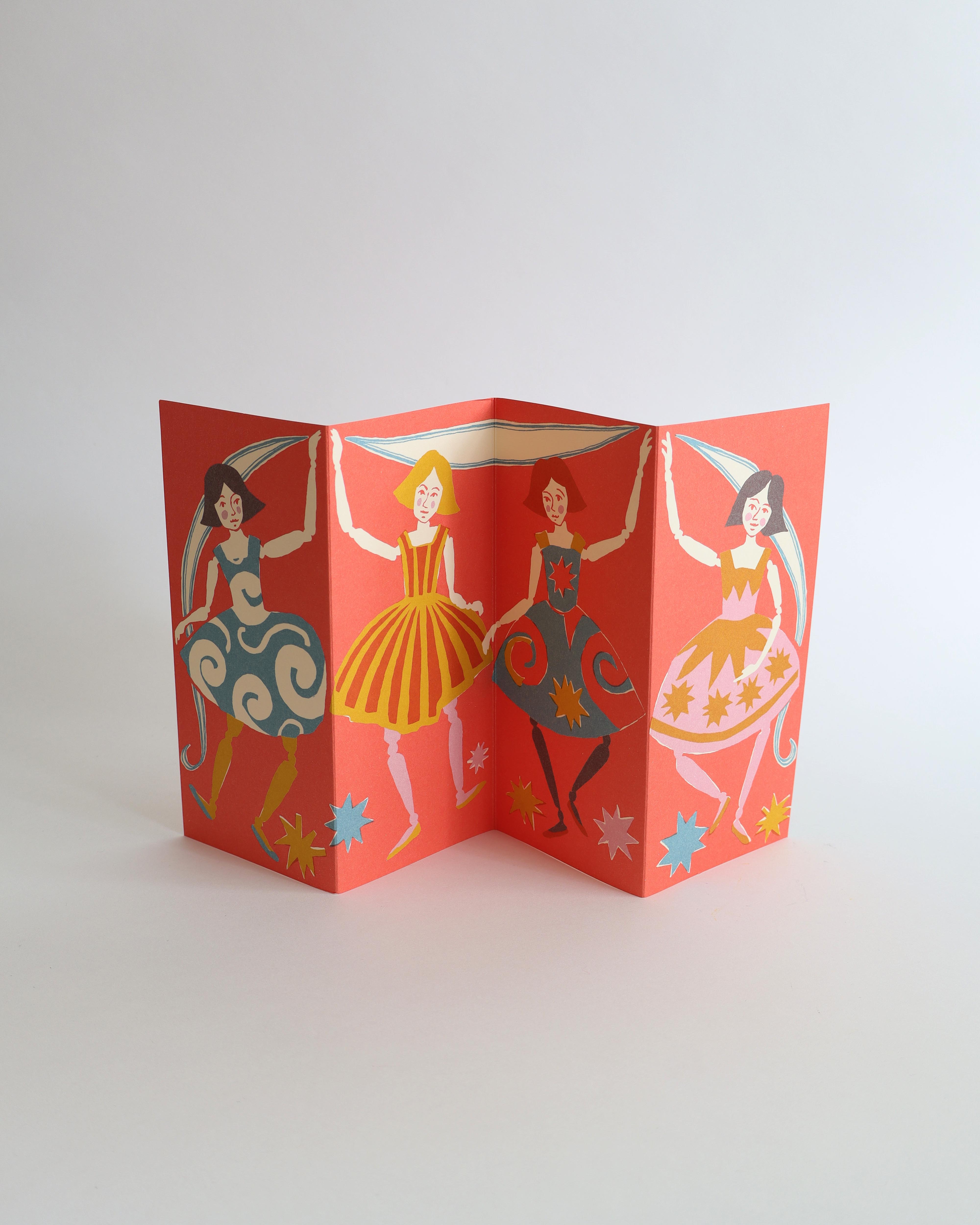Accordion Card Marionettes