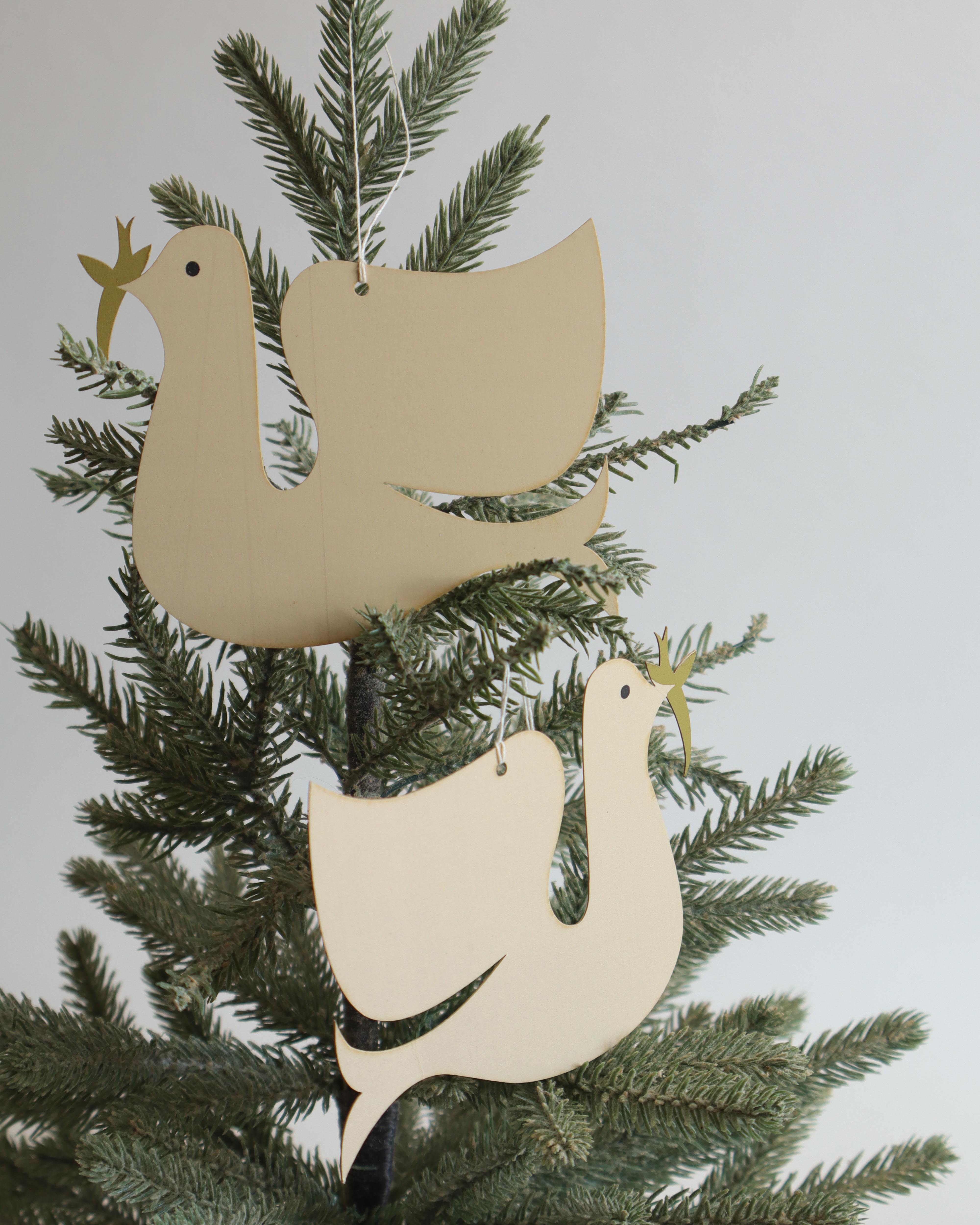 Paper Doves Set of 2
