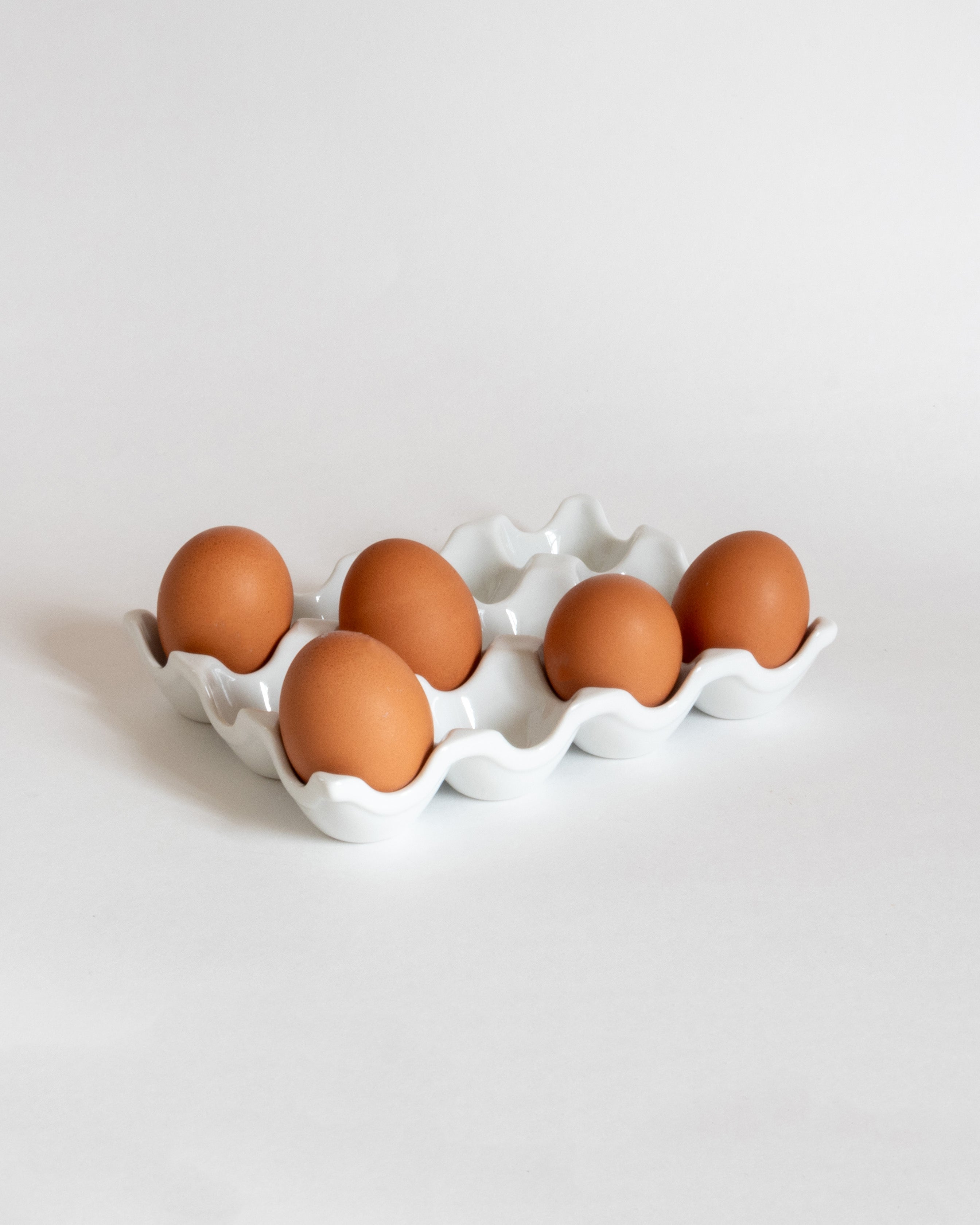 Porcelain Egg Crate