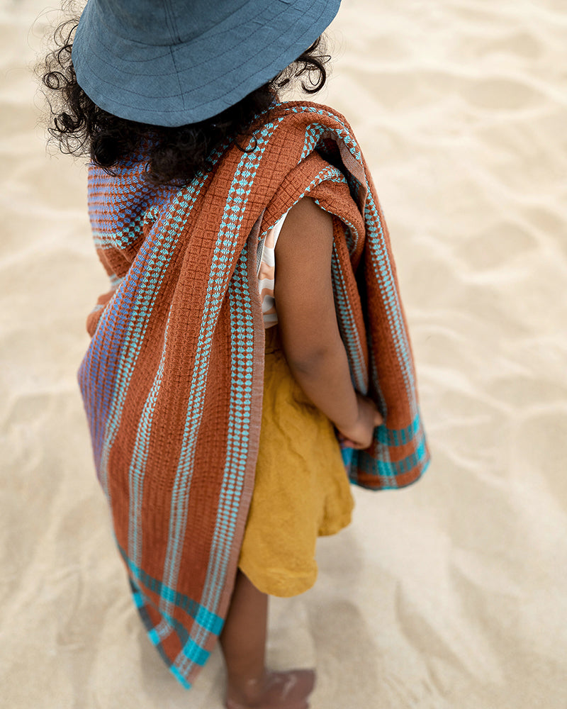 Scout Beach Towel Nutmeg