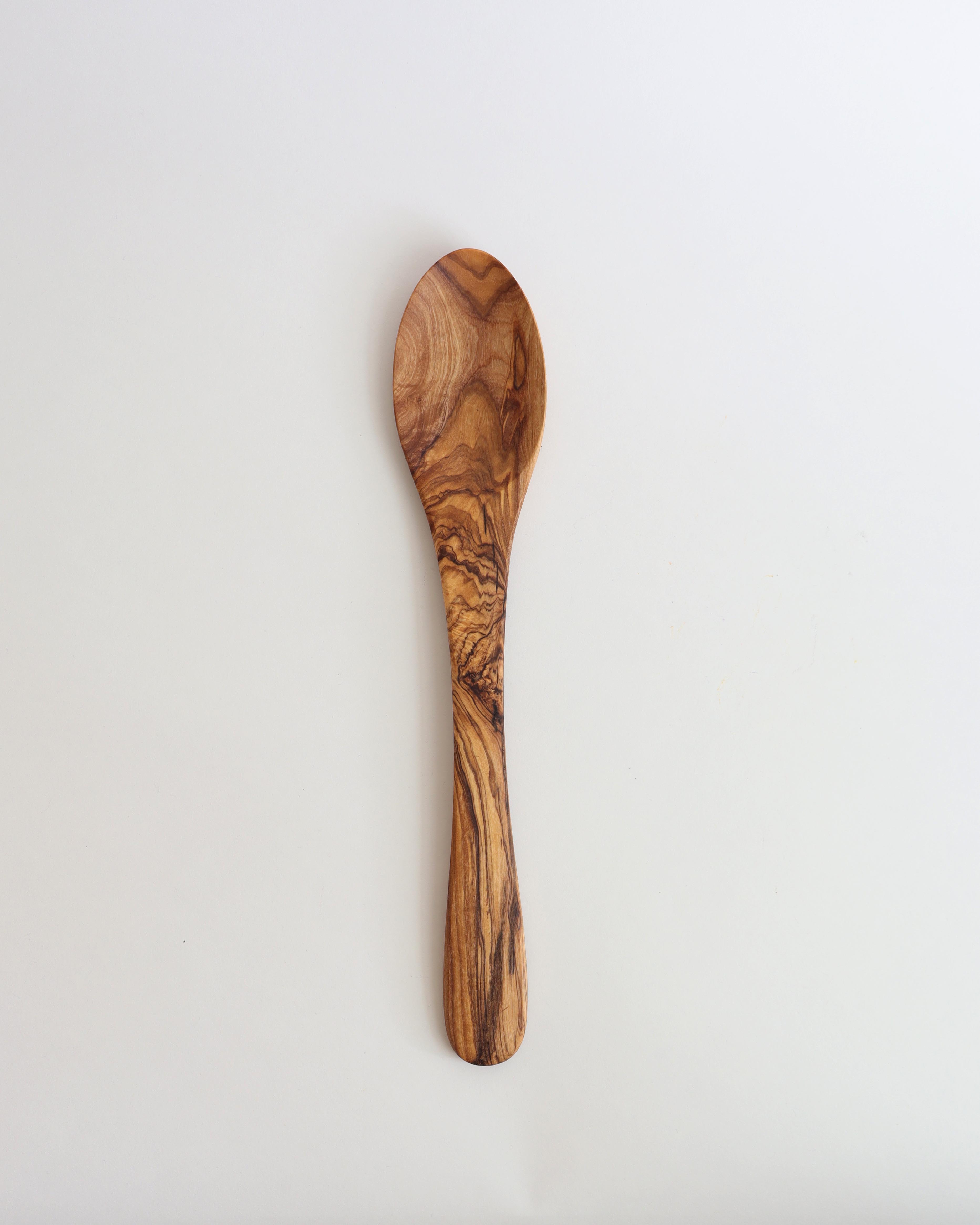 Olive Wood Serving Spoon