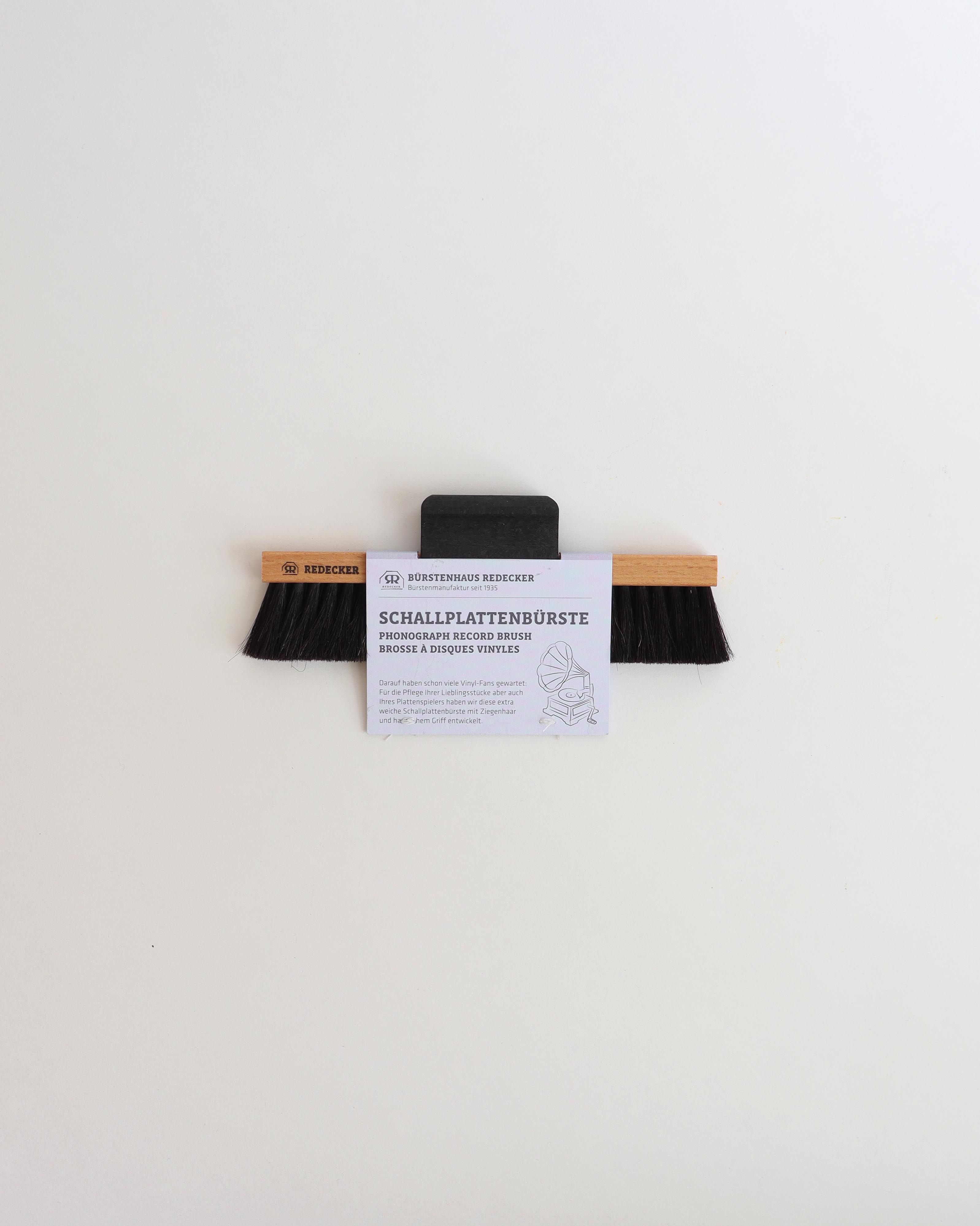 Goat Hair Vinyl Record Brush