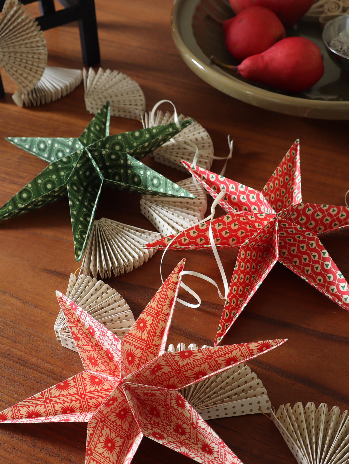 Star Flowers Red