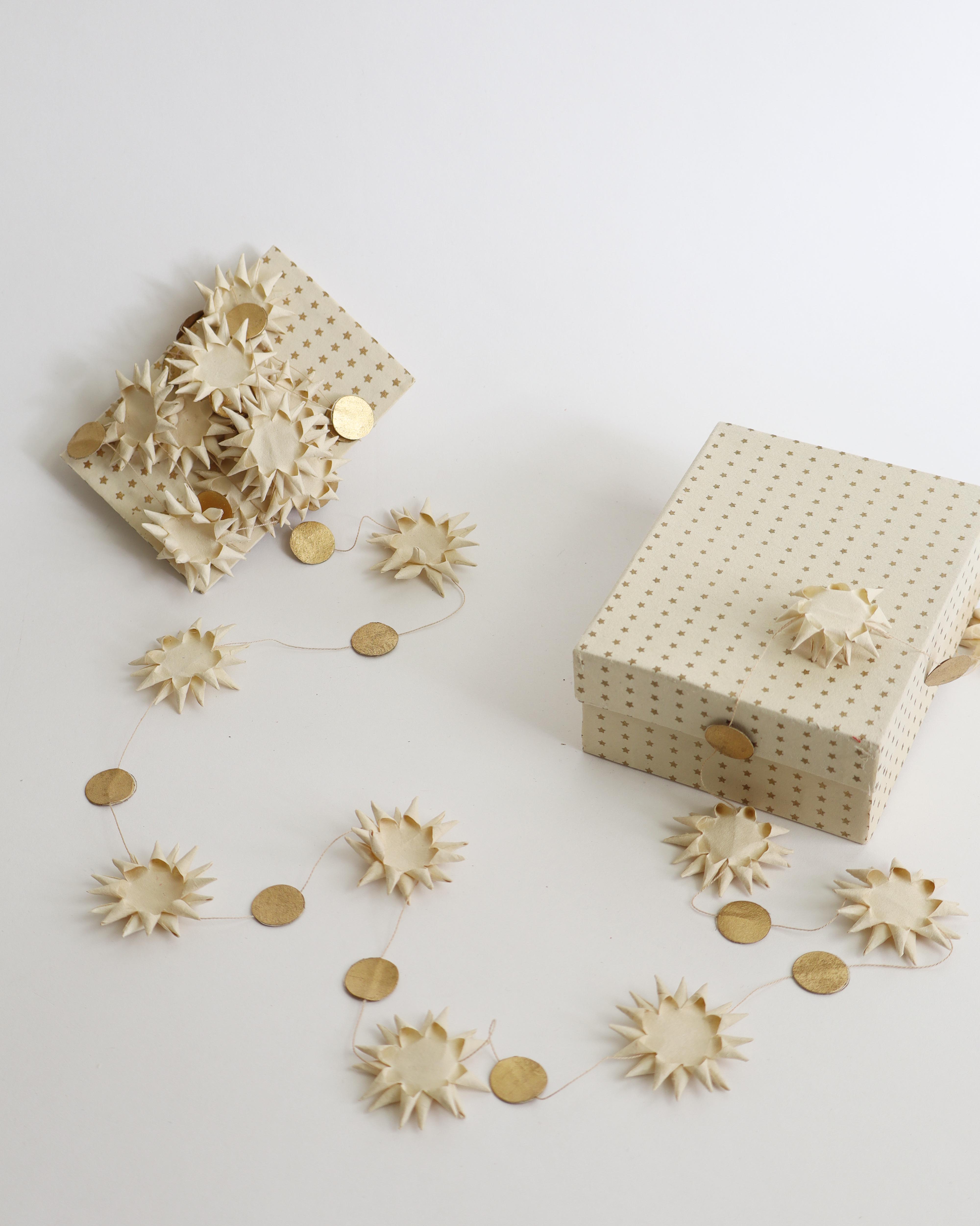 Star and Dot Garland in Box