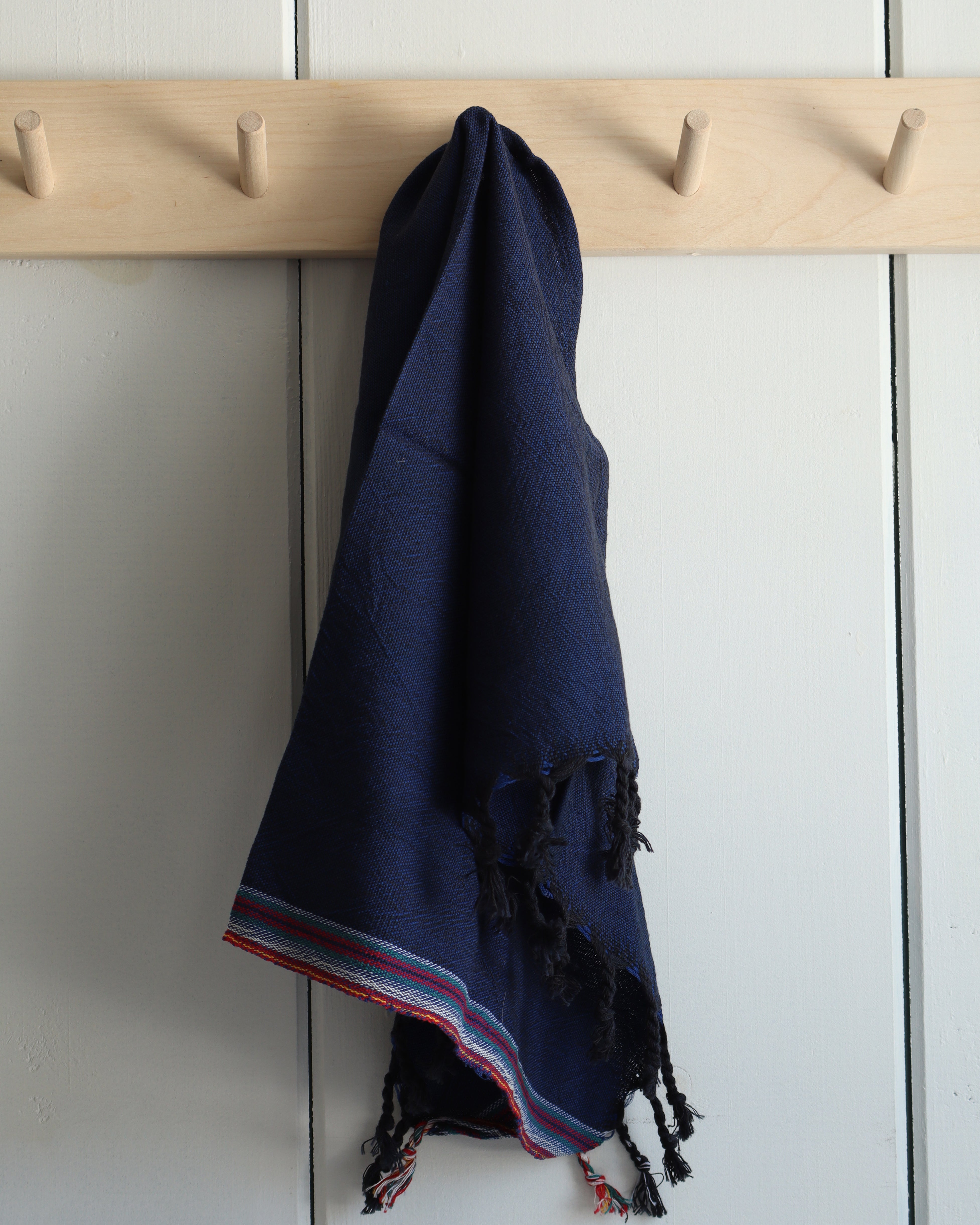 Aegean Indigo Blue Hand Towel