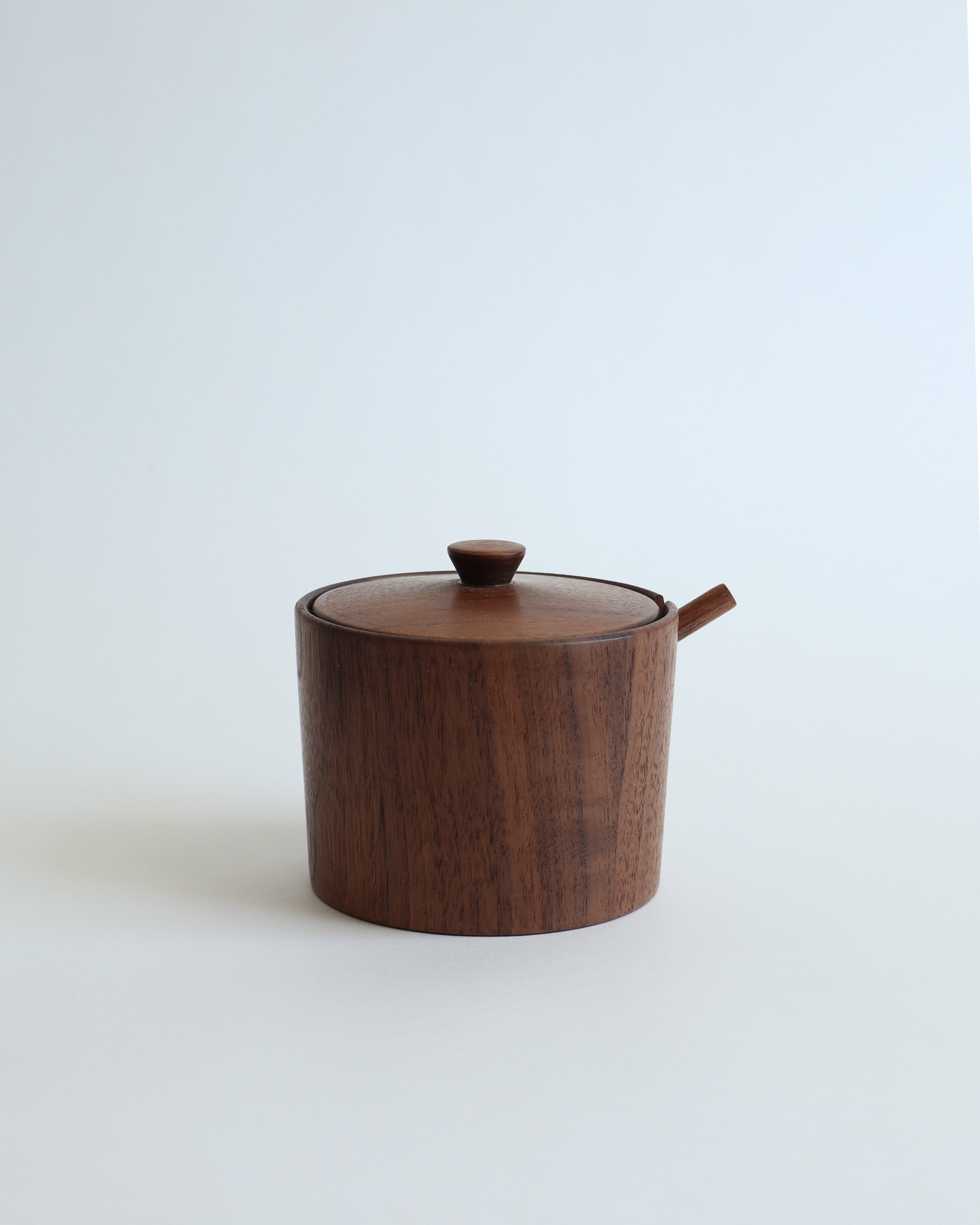Walnut Wood Salt Cellar
