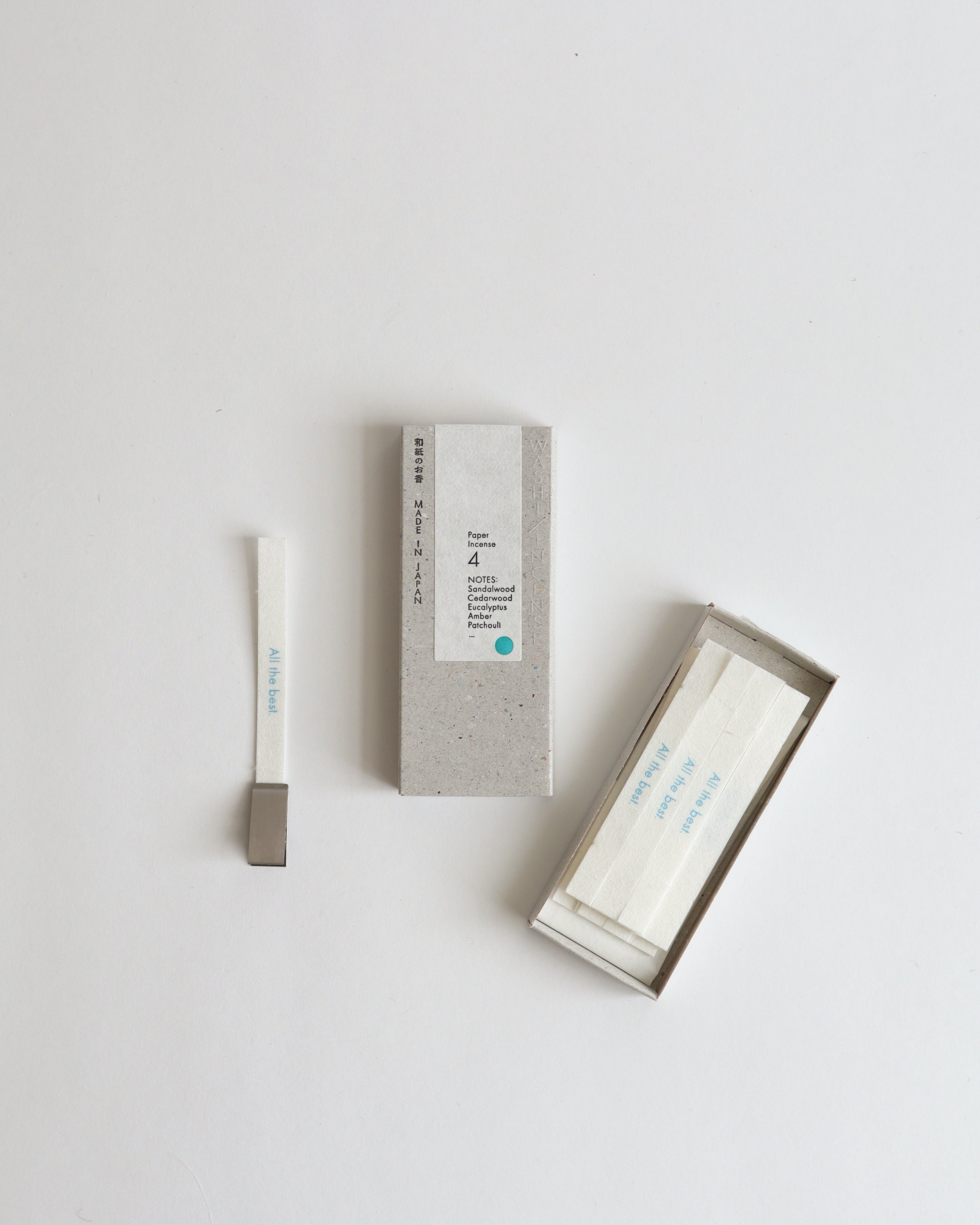 Washi Paper Incense Strips - #4 Mellow Grove