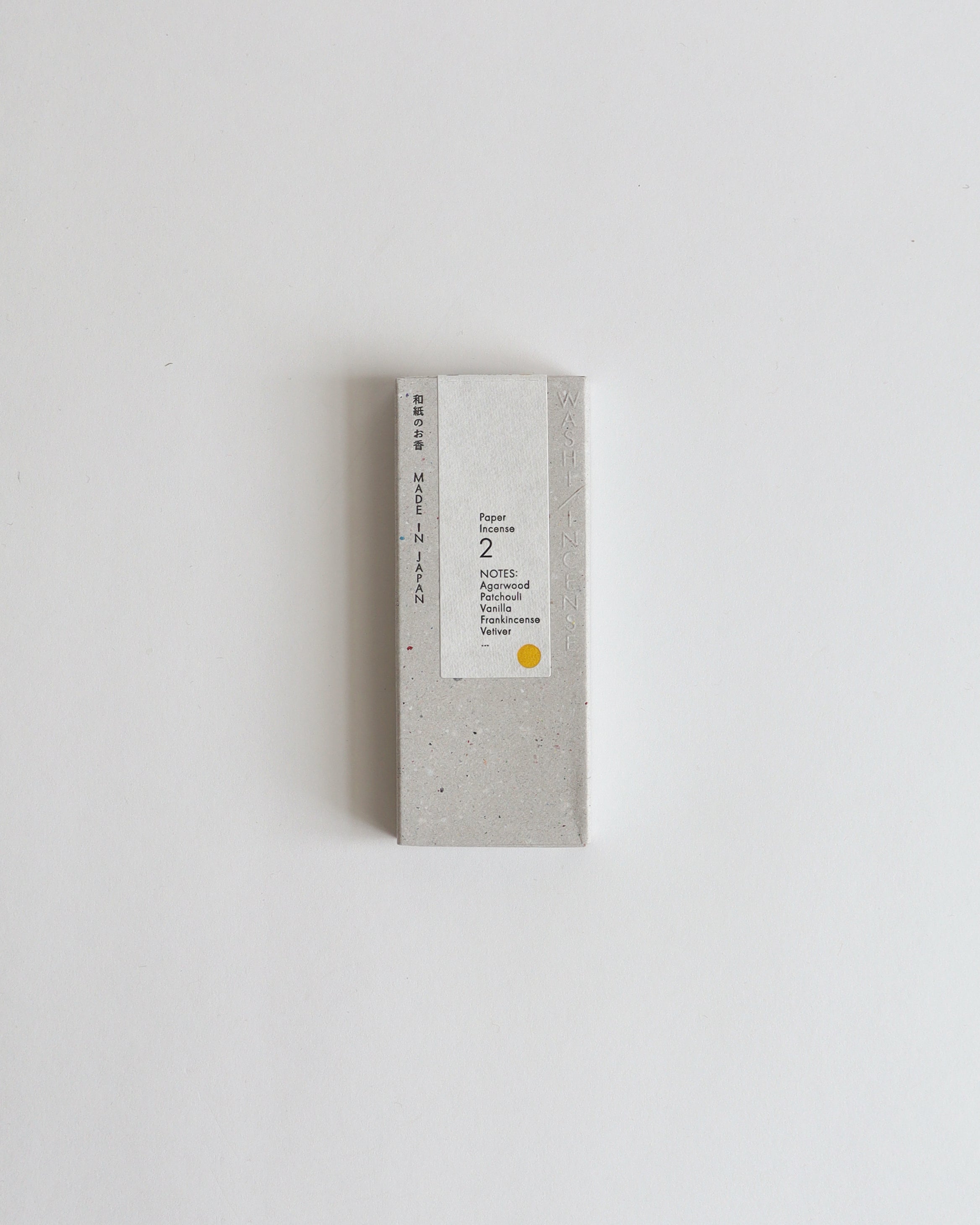 Washi Paper Incense Strips - #2 Elegant Agarwood