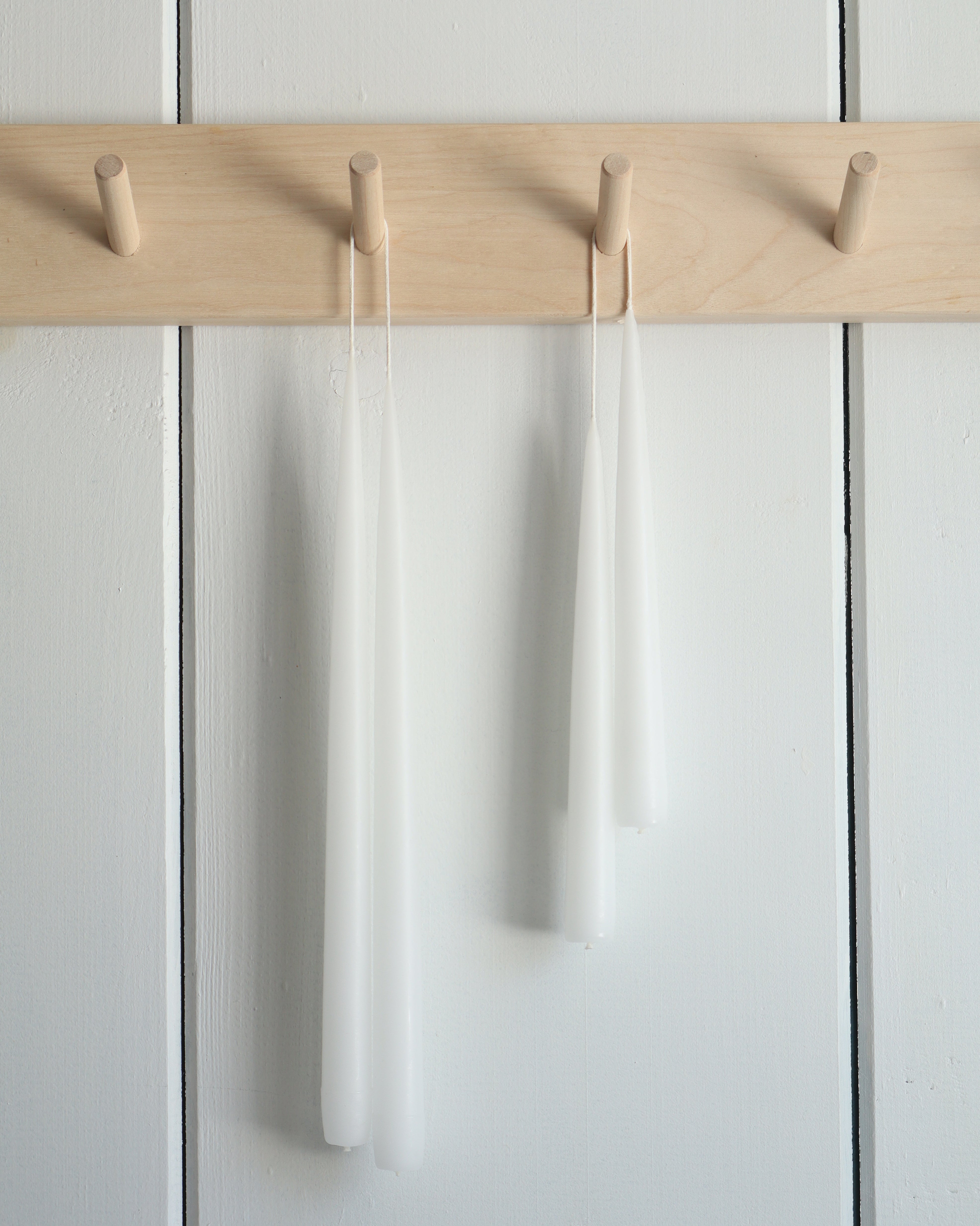 Standard Taper Candle White S/2