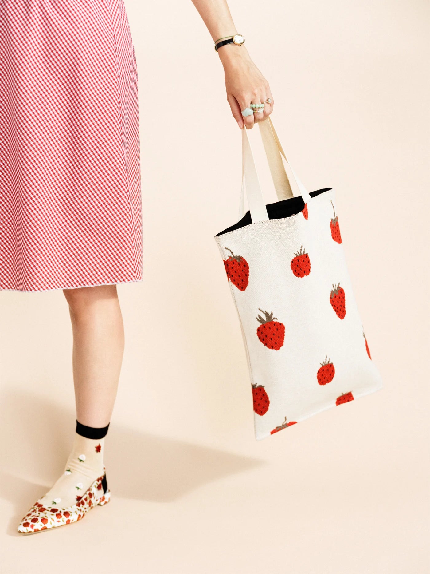 Strawberry Tote Bag