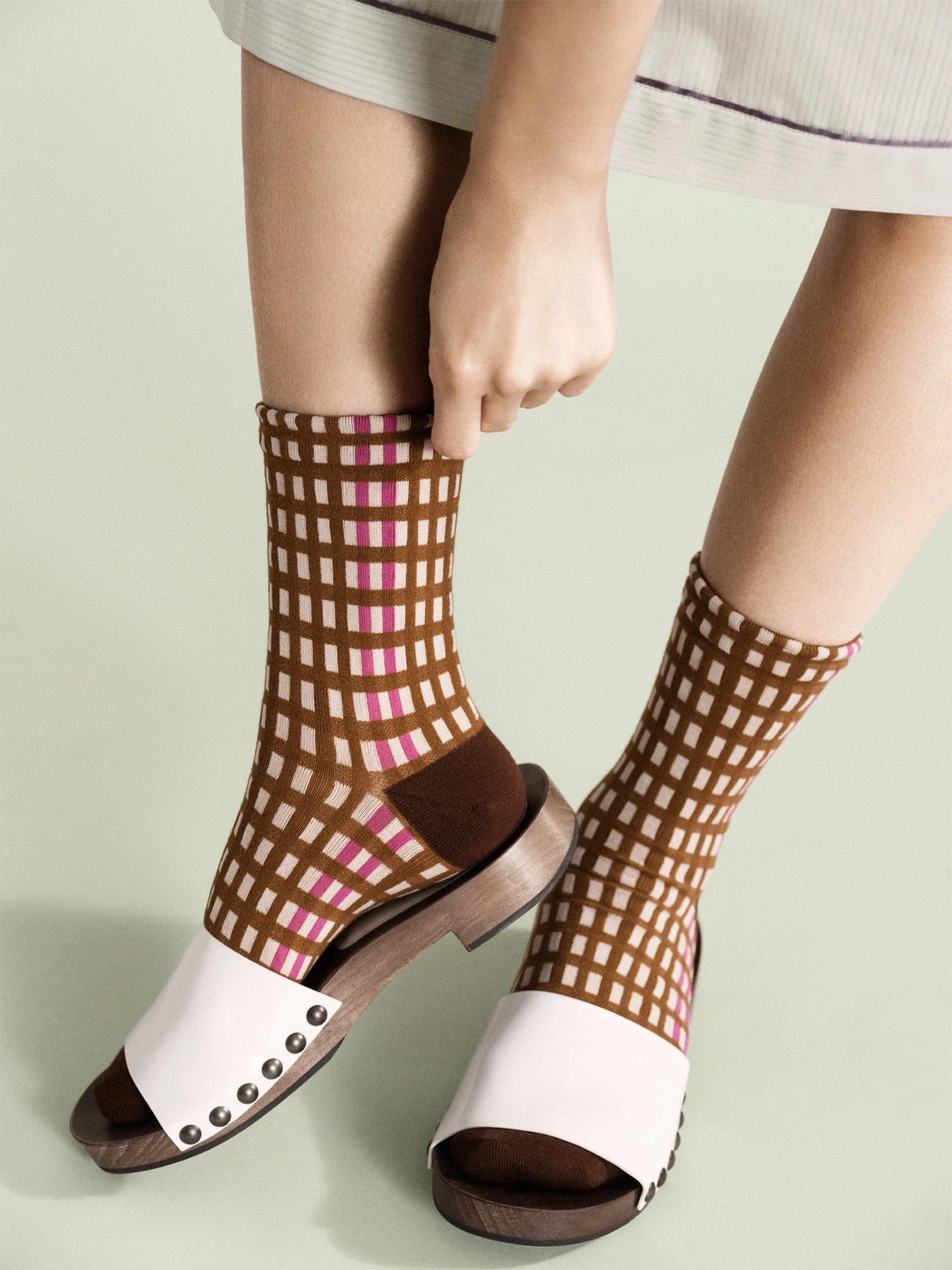 Skyscraper Crew Socks