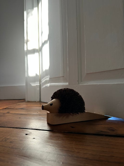 Hedgehog Shoe Cleaning Doorstop